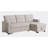 81.9'' Square Arm Sofa Bed-1136986331