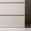 Commode contemporaine en bois à quatre tiroirs en blanc-442647242