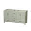 Sheffield 59.25" Double Bathroom Vanity Base Only-86051048