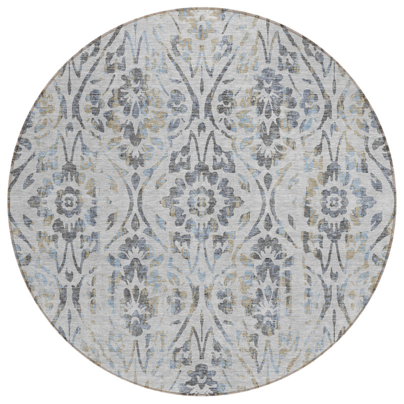 Tapis intérieur / extérieur Maliana, Rond 8 pi