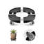 Chariot rond à poubelle ajustable 15-22,8 po 400 lb-115689318