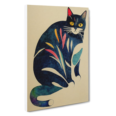 Cat Watercolour No.2 - Wall Art