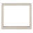 Osmond 36" Open Frame Console Table with Lower Shelf in Alder White | Transitional Entryway Table for Living Room or Hallway-117693060
