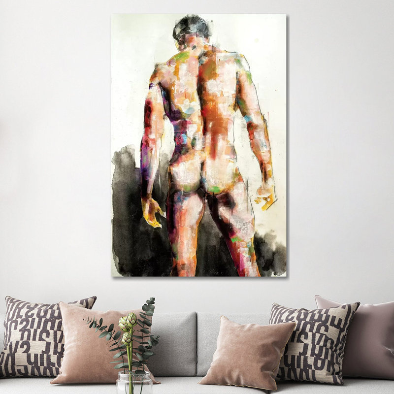 Male Back 7-30-19 by Thomas Donaldson - Wrapped Canvas Print, Wrapped Canvas, 152.5 cm H x 101.5 cm W x 3.175 cm D