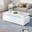 Frame Coffee Table with Storage