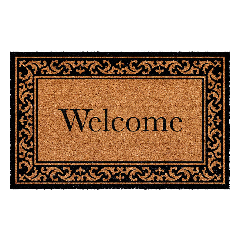 Annee Non-Slip Indoor / Outdoor Doormat, Rectangle 30" W x 48" L