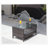 Emilene Glass Top Coffee Table