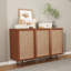 Buffet décoratif avec portes et tablettes