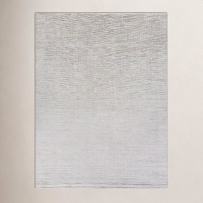 Elba Gray White Hand-Loomed Rug