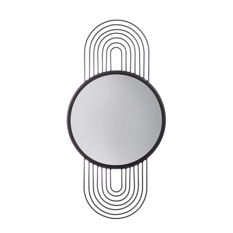 Matherville Metal Elongated Mirror