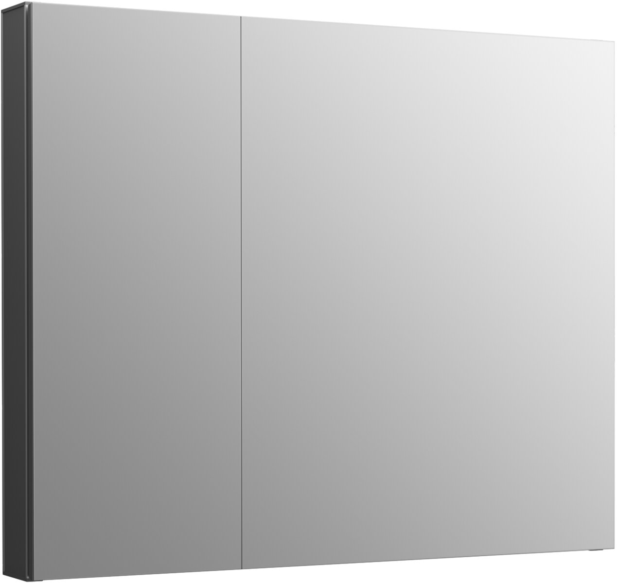 Kohler Maxstow Surface Mount Frameless Medicine Cabinet with 3 Fixed ...