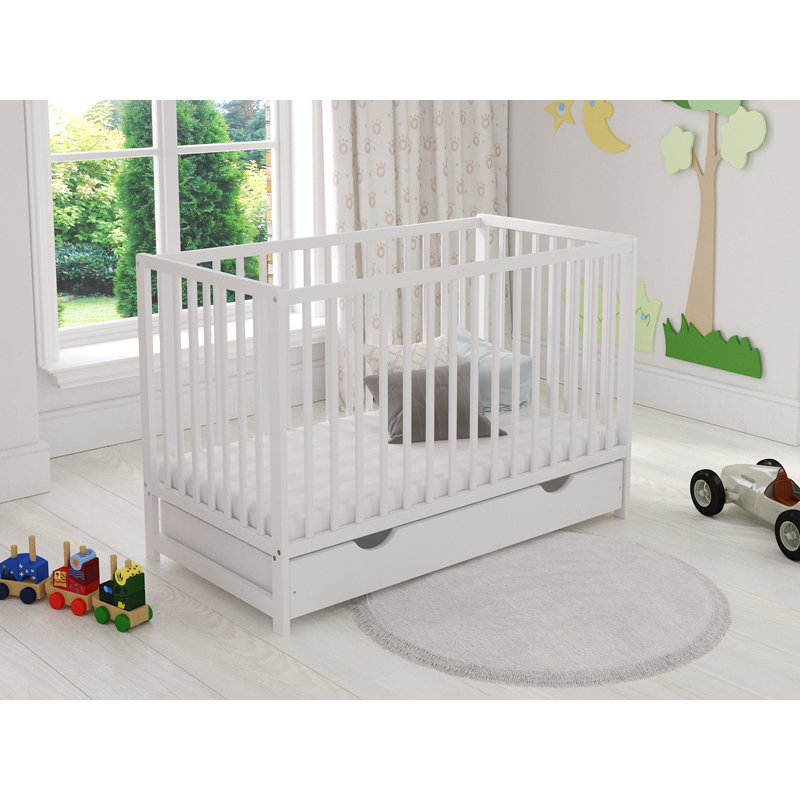 Krull Cot Bed, White