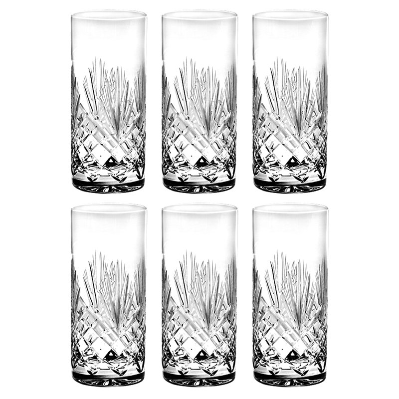 Majestic Crystal Clear 13oz Highball Glass Set of 6