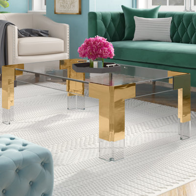 Stoll Glass Top Coffee Table