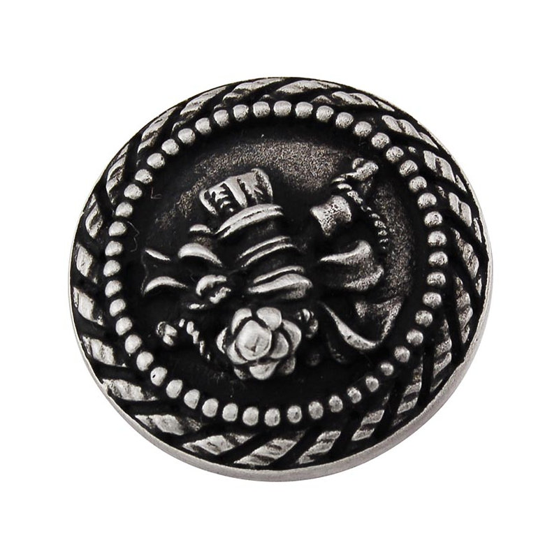 Sforza Mushroom Knob, Antique Nickel