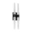 Sean Lavin Lassell 4-light double tall sconce in dark bronze finish with crystal shades-1668769672