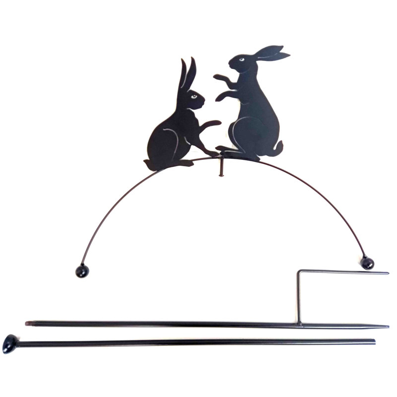 Abisai Metal Animals Garden Stake