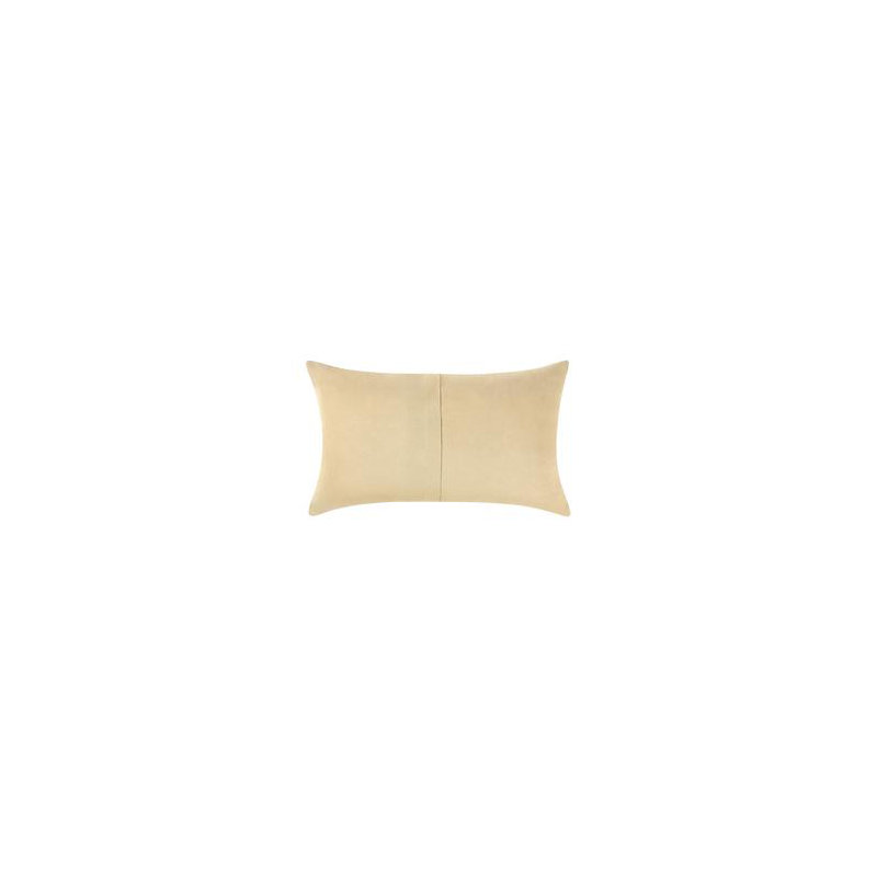 Paloma Hemp Fabric Ochre Amber Standard Sham, King, Yellow