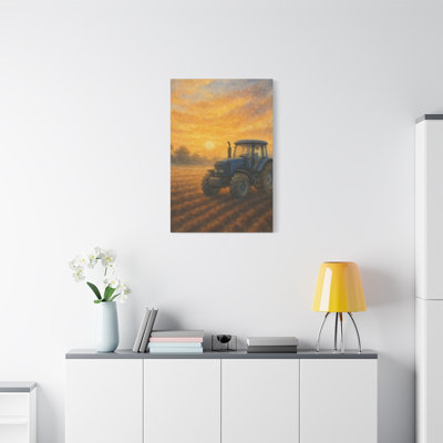 Aaroon Single Picture Frame Print on Canvas