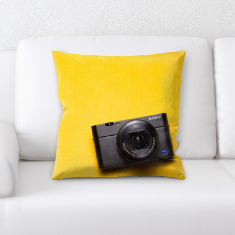 Microsuede Throw Pillow