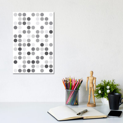 Grey''s White by The Usual Designers - Wrapped Canvas Print