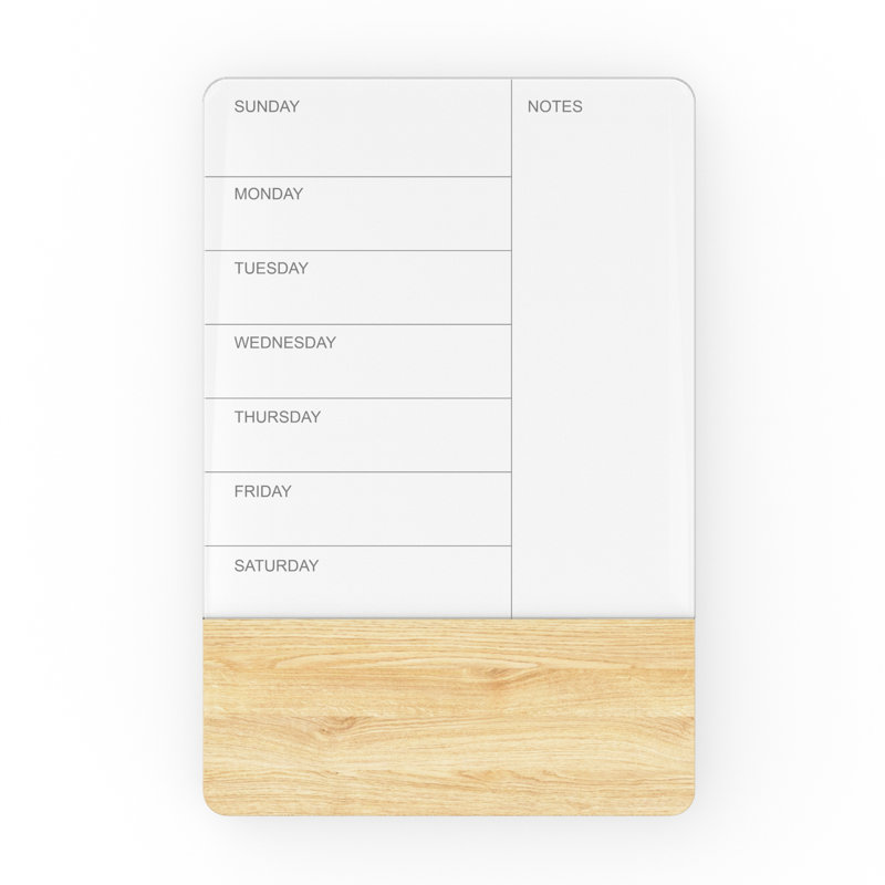 Magnetic Glass Dry Erase Board