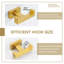 Crochet double pour salle de bain mural-55775127