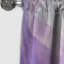 Panneau de rideau abstrait, motif de collage mauve à motif occultant - mauve et bleu Mystic Melody II-40965525