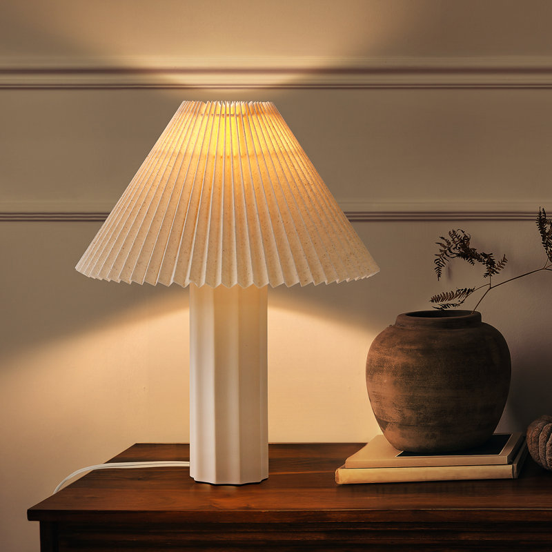 Mongeau 17" H Ceramic Table Lamp 