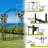 53'' W x 23'' D Iron Arbor in Black