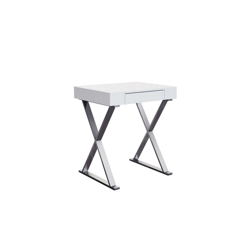 Bureau 27 po Gavril, H 29 po x l 27 po x P 22 po, Blanc