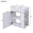 Modern Floating Bathroom Vanity With Ceramic Basin