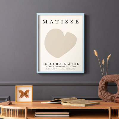 Matisse CCXIX, reproduction encadrée - bois massif
