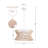 Arba 3-Light Dimmable Solid Wood Drum Chandelier-628953630