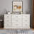 71'' W 9-Drawer Elegant Dresser & Chest