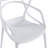 Plastic Dining Chair 4Pcs White-171655245