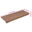 Brinkman Non-Slip Blue Stair Tread-778423462