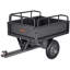 Chariot à benne en acier Ft 500LB pour remorquage de VTT / UTV derrière un camion robuste