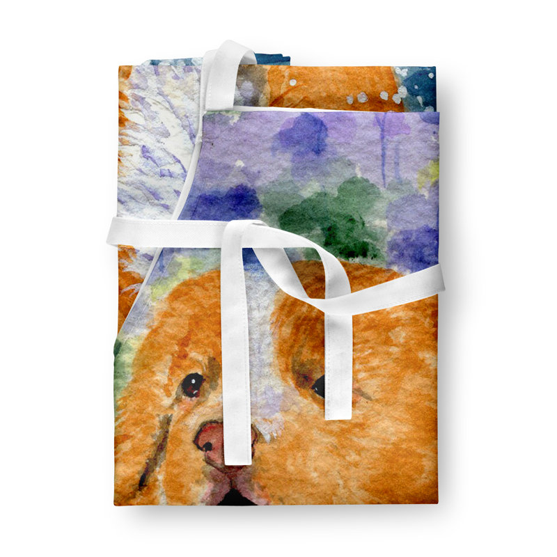 No Pattern Bib Apron