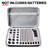 Stegmair Hard Battery Organizer with Tester, Battery Storage Case