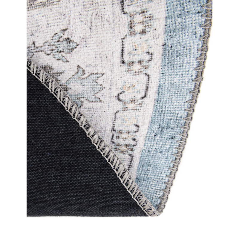 Bungalow Rose Dinah Timeless Rug, Ovale 2 pi x 3 pi 1 po