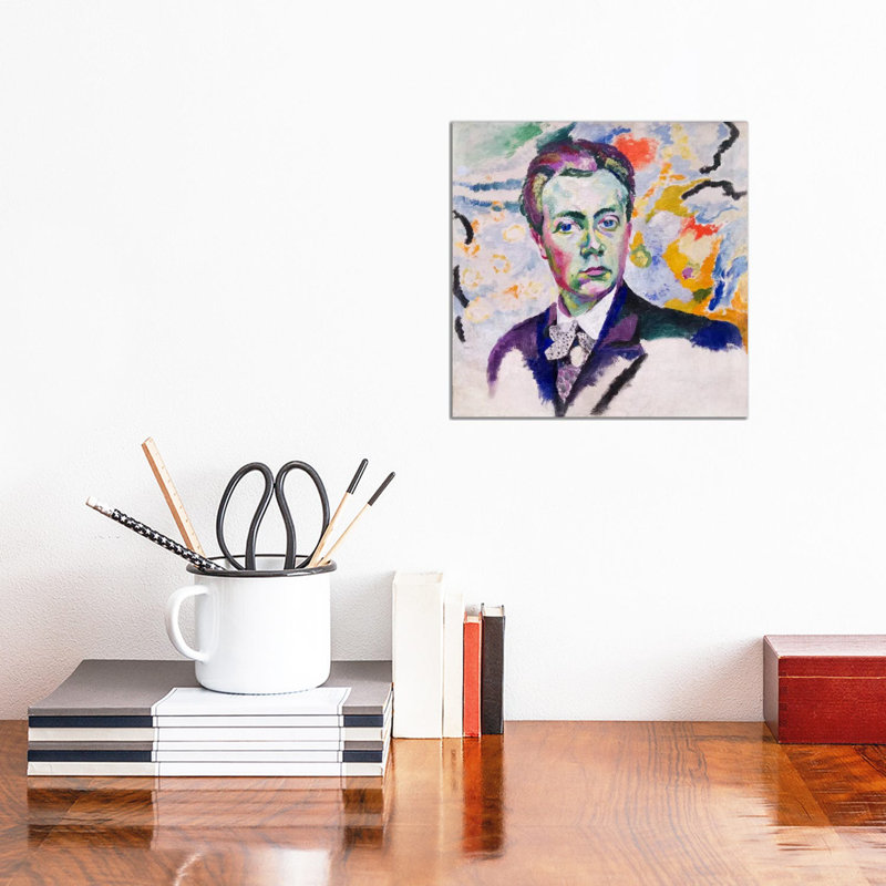Autoportrait by Robert Delaunay - Wrapped Canvas Print, 30.48 cm H x 30.48 cm W