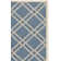 Arneshia Geometric Blue/Beige Area Indoor/Outdoor Area Rug