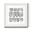 Mixed signaux VIII-reproduction d’art sur papier encadrée-1203249881-1203249882