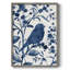 Bluebird Silhouette I, reproduction encadrée - bois massif-286832986