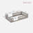 Wooden Platform Bed With Semi-enclosed Fence-546495254