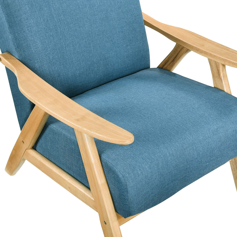 Chaise d'appoint Modern Home, Bleu