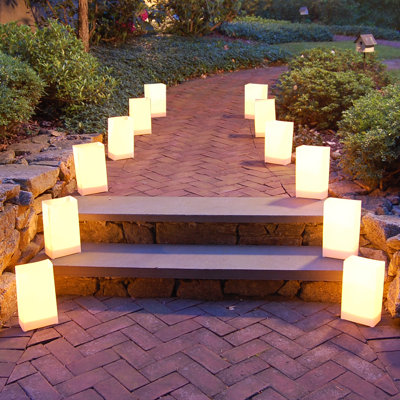 Plastic Luminaria Bags - 100 Count
