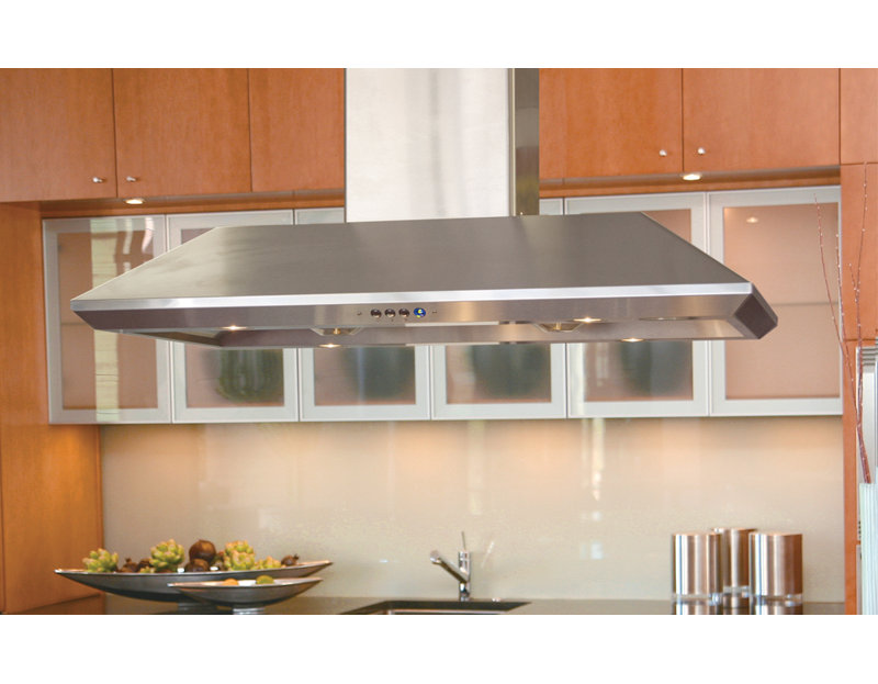 Hotte pour îlot de cuisine 36 "760 CFM convertible