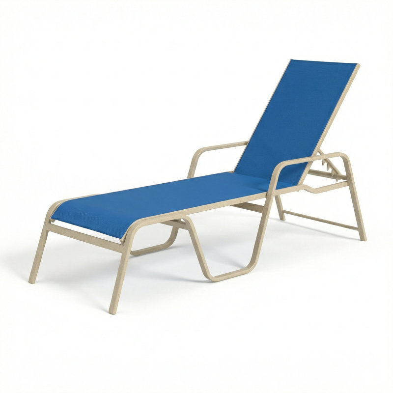 Chaise, Royal Blue Sling/Sandea